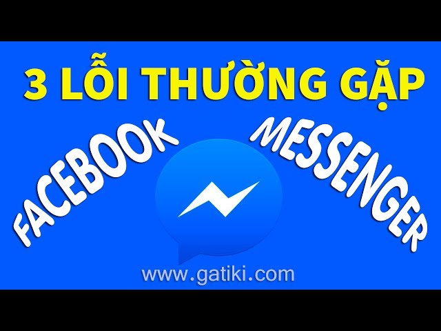 Messenger không gửi được tin nhắn, rất tiếc messenger đã dừng lại, xem tin nhắn bị lọc trên facebook