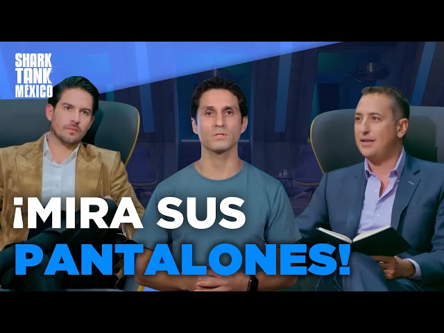 Los pantalones de este emprendedor te sorprenderán 😲👖 | Temporada 9 | Shark Tank México