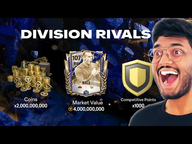 Yesssssss! FREE 1 Billion Coins from Division Rivals Rewards - FC MOBILE