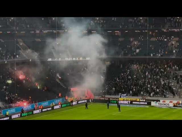 AIK - Hammarby Fight/Bråk (Kort)