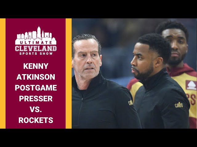 Kenny Atkinson Postgame Presser | Cavaliers lose 135-131 to the Houston Rockets