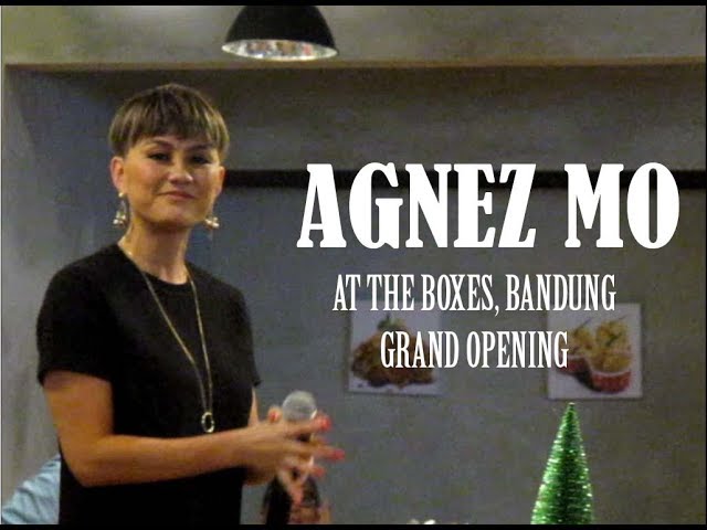 AGNEZ MO AT THE BOXES BANDUNG | 2018 | JOPRASI