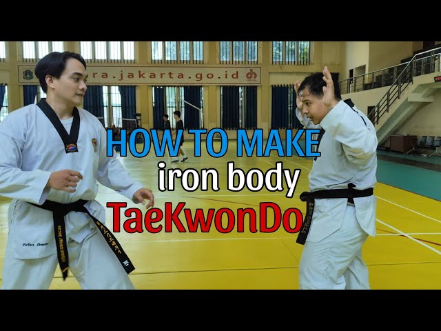 TUTORIAL Badan Keras untuk TaeKwonDo | Jangan takut kena pukul. Ayo Latihan !! #conditioning