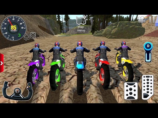 Motocross Dirt Bikes driving Extreme Off-Road Offroad Outlaws motor bike Game  Android Mud Gameplay