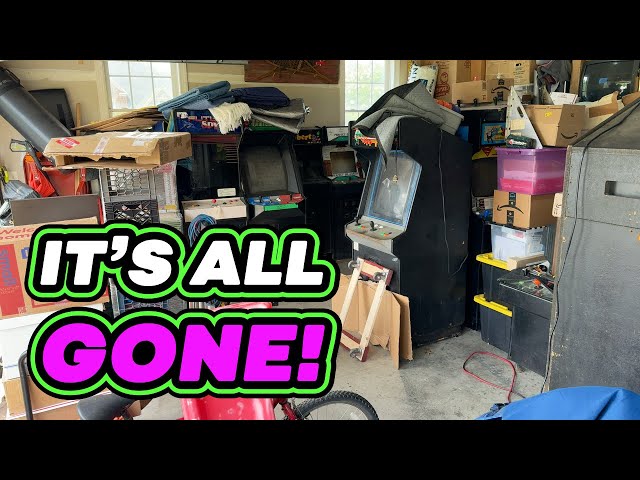 THEY TOOK EVERYTHING! 😭 Lost footage of games LEAVING my house 😱 & Back to the Media Arcade opening!