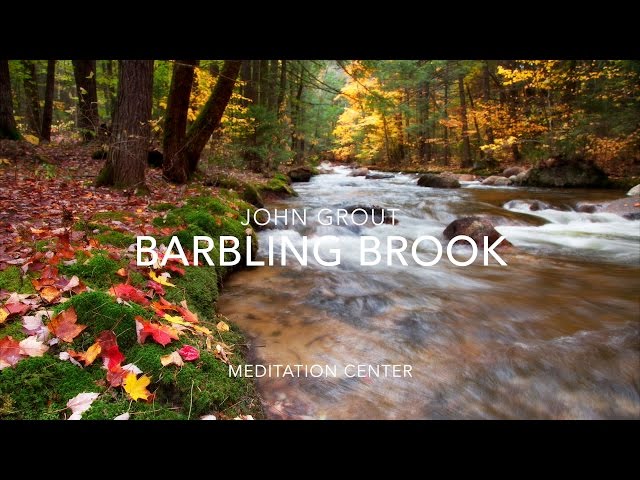 NATURE SOUNDS: Relaxing Nature Sound Of Babbling Brook (No Music)