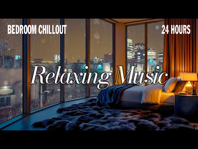 Stress Relief & Relaxation 😌 | Beautiful Scenery 🌄 with Soothing Piano 🎹 and Rain Sounds