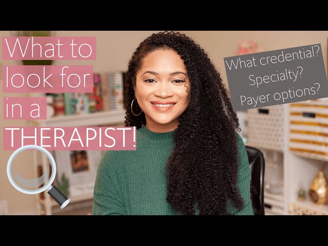 What to Consider When Looking for a Therapist | How to narrow your search for your perfect match!