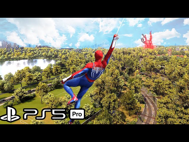 Spider-Man 2 PS5 PRO - ULTRA Realistic Graphics Ray Tracing Gameplay 4K 60FPS