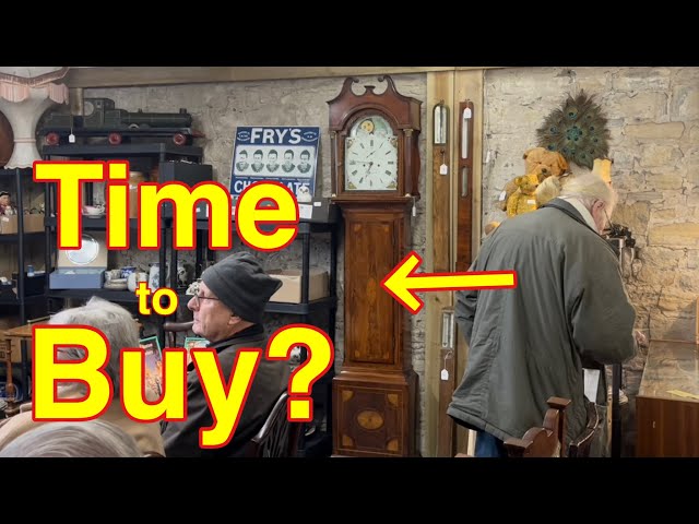 Antique Grandfather Clock sells for less than the cost of its timber