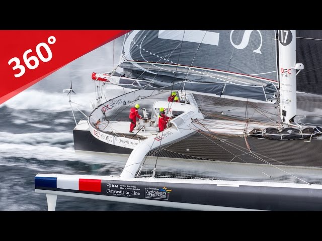 Video 360 Maxi Trimaran IDEC SPORT