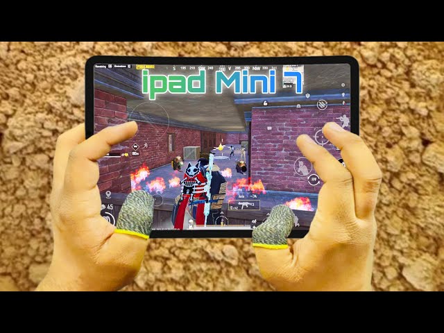 IPAD MINI 7 ❤️ PUBG HANDCAM 🔥 PUBG TEST / GAMEPLAY / GYRO / SENSITIVITY ❤️‍🔥 FHD + 60 FPS