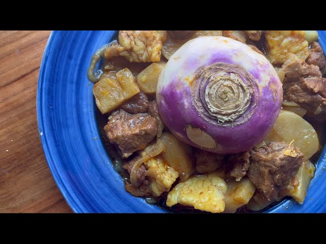 amazing Persian turnip stew for when you want to boost your immune system!