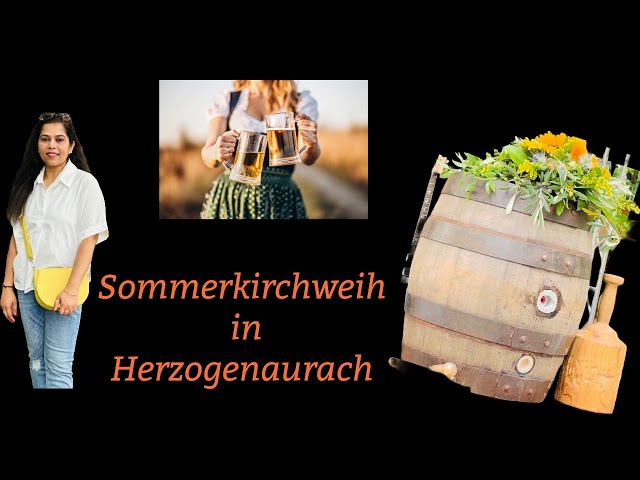 Beer Festival in GERMANY  | Barrel Tapping ceremony ISommerkirchweih