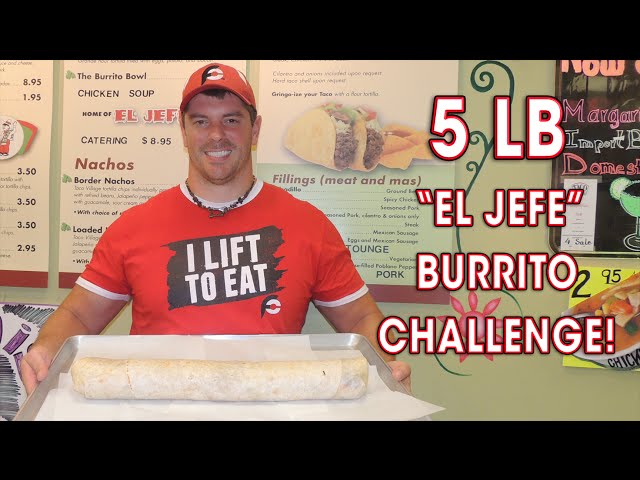 CHICAGO'S BIGGEST BURRITO EATING CHALLENGE!!