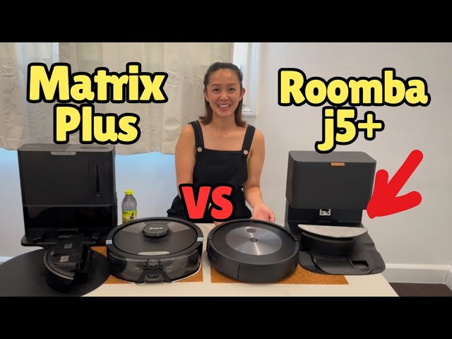 Shark Matrix Plus vs iRobot Roomba j5 Plus