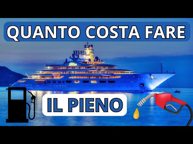 Il Bigyacht, Superyacht Più Grande del Mondo: Dilbar! Scopri il Costo per Fare il Pieno!