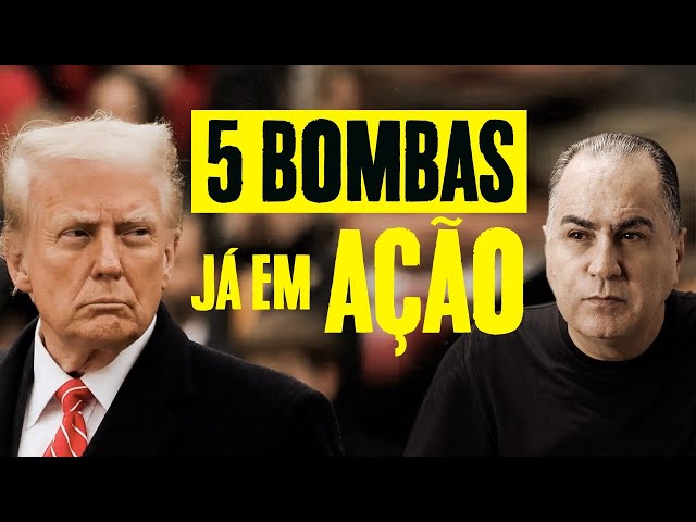 URGENTE! 5 MEDIDAS BOMBÁSTICAS DO GOVERNO TRUMP | IVAN MAIA