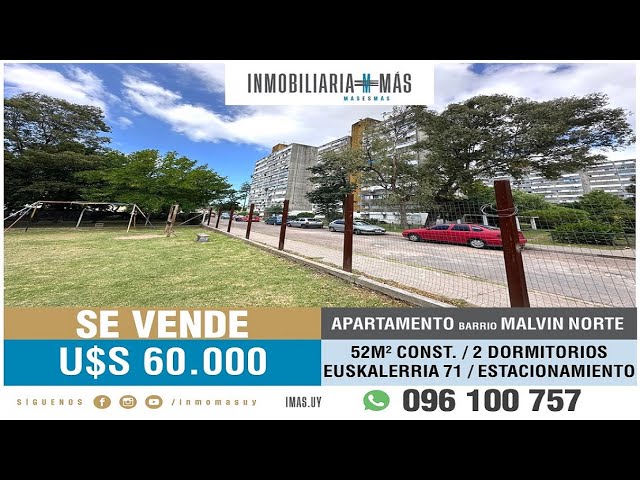 En Venta: Apartamento 2 Dormitorios l Euskalerria 71