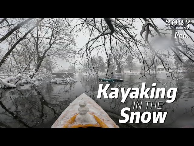 Winter Kayak Live Stream - 3.25.23