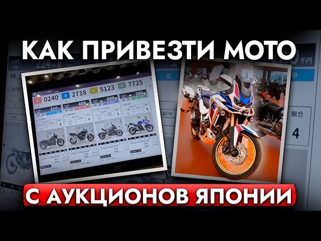 КАК КУПИТЬ МОТОЦИКЛ ИЗ ЯПОНИИ ❓ Аукционы, оплата, доставка, растаможка❗️ Весь процесс покупки