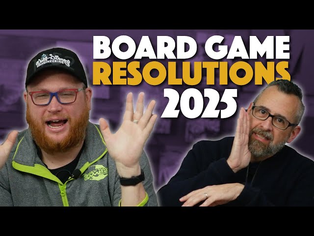 Board Game Resolutions 2025 - Will We Stick to Them?