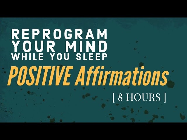 reprogram your MIND with POSITIVE AFFIRMATIONS while you SLEEP! with Billy Carson [ 8 HOURS ]