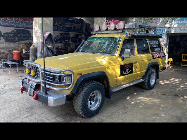 Toyota Land Cruiser Hj61 mud flaps changed