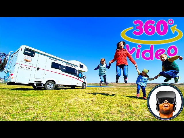 🥽 VIDEO la 360° grade: O ZI CU FAMILIA MELIMI (5K video)