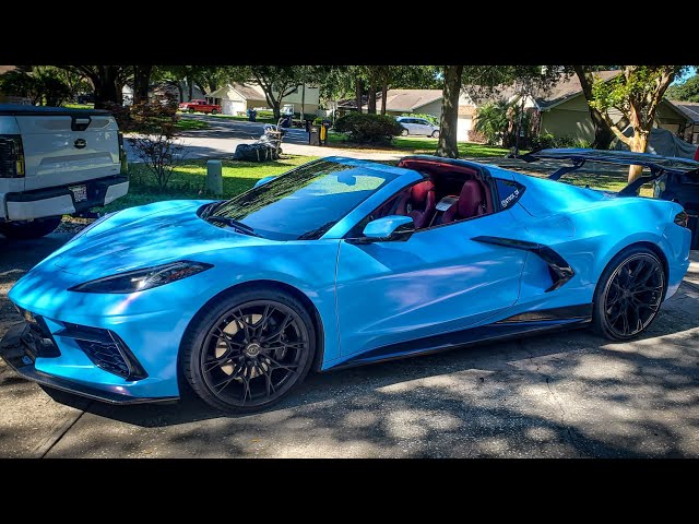 C8 Corvette 2020 (360° video: increase resolution to max for best quality).