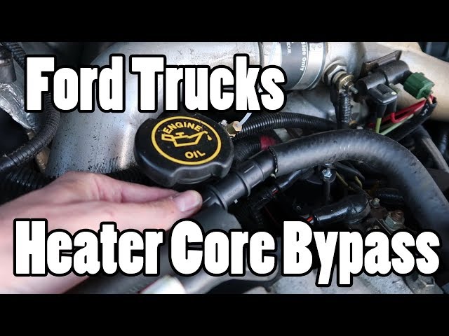 Ford Heater Core Bypass