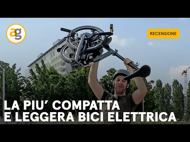 La PIU' PICCOLA e LEGGERA BICI ELETTRICA. Test BROMPTON