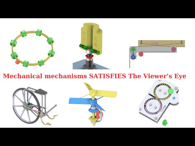 Mechanical mechanisms SATISFIES The Viewer’s Eye