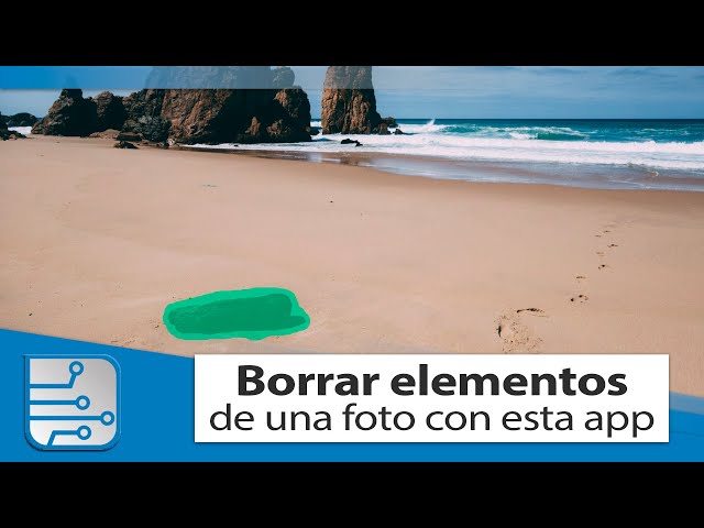 Eliminar objetos y reparar defectos de fotos con esta aplicación