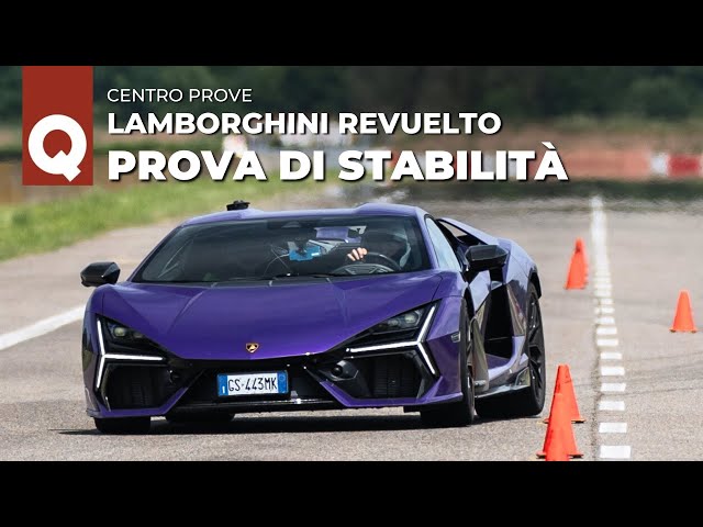 LAMBORGHINI REVUELTO: la PROVA di STABILITÀ