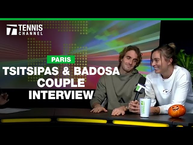 Power Couple Tsitsipas and Badosa Talk Romance in the City of Love | 2024 Paris 3rd Round Interview