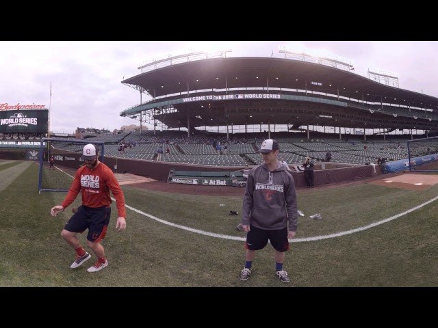 VR 360: Indians players playing hacky sack