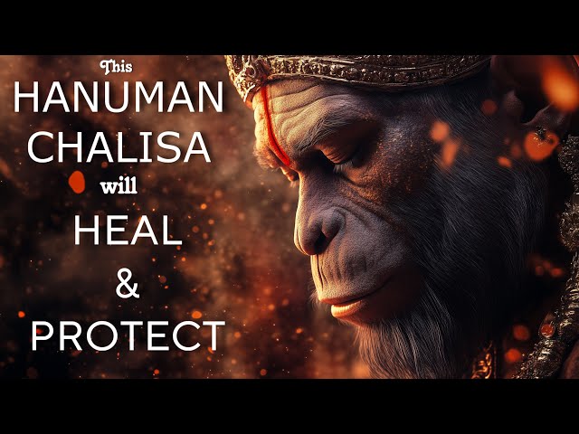 this HANUMAN CHALISA will HEAL & PROTECT | Hanuman Chalisa Lyrics | For Success Growth & Prosperity