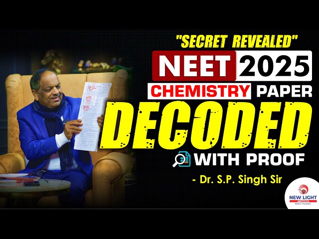 AFTER NEET PAPER SECRET REVEALED | CHEMISTRY PAPER DECODED | WITH PROOF😮 #singhsir #neet2025 #nta