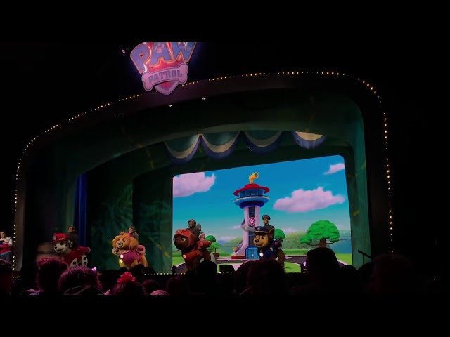 PAW Patrol Live! "The Great Pirate Adventure" / 1st performance