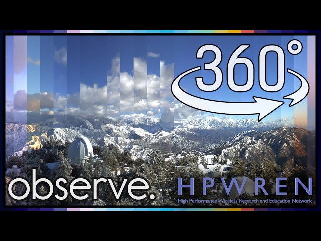 360 Panoramic Timelapse | Mt Wilson Observatory | December 2020