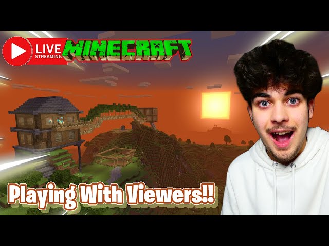 Chill Sunday Minecraft Stream W Viewers / Come Chill & Chat!