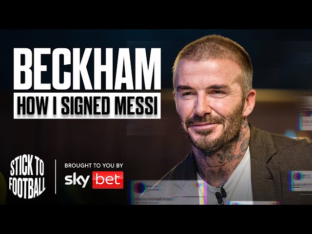 Beckham on Netflix Doc & Messi | Stick to Football EP 2