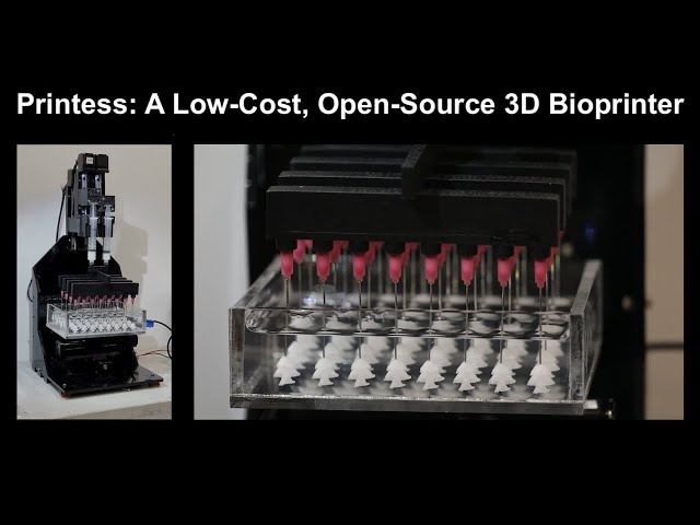 Printess: A Low-Cost, Open-Source 3D Bioprinter Overview Trailer