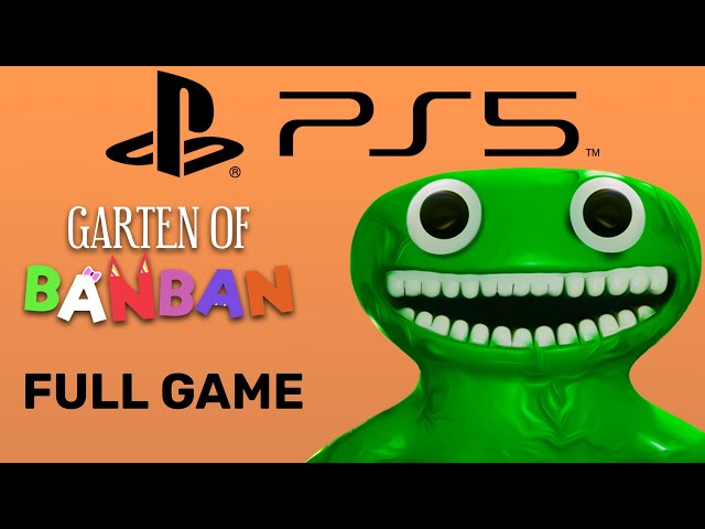 Garten of Banban - Full Game Walkthrough - No Commentary - PS5 - (No Deaths)