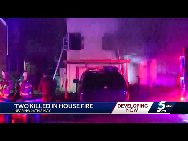 Mother and child dead, 2 others critically injured in northwest Oklahoma City house fire