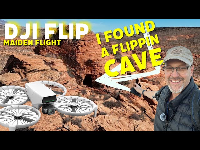 DJI Flip Maiden Flight - I Found a Secret Cave?