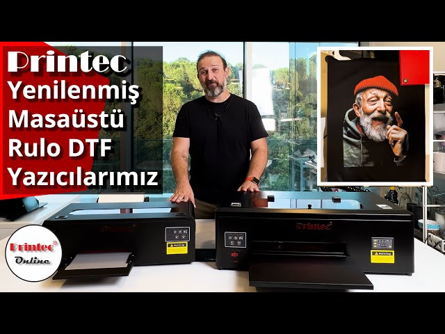 En gelişmiş masaüstü DTF Yazıcı Printec ProDESK yenilendi! Karşınızda ProDESK v3 ve ProDESK Mini