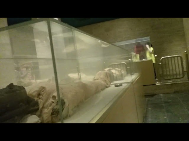 Egyptian Museum mummy room (Photography Forbidden) Part 1