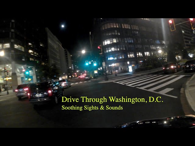 Night Drive Through Washington DC